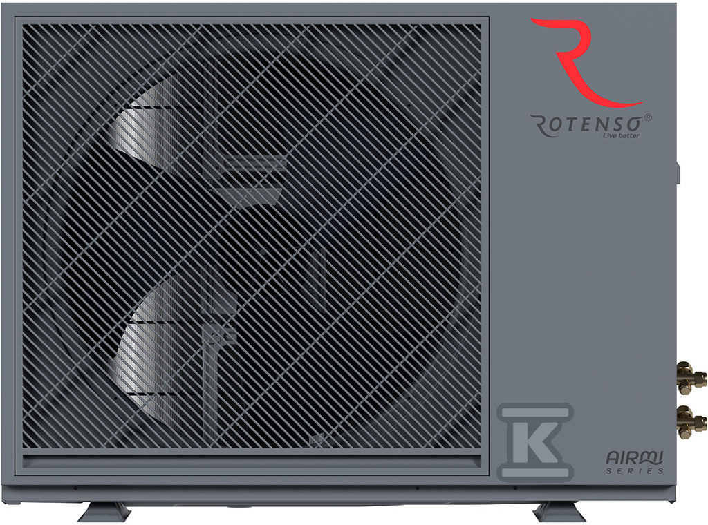 Plik zosta³ pobrany z http://www.onnshop.pl Pompa ciepła powietrzna AIRMI SPLIT AISG100X1o R14 kolor szary, jednostka zewnętrzna 10 kW - obrazek 1