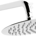 Zestaw natryskowy z deszczownią 200 mm slim, chrom