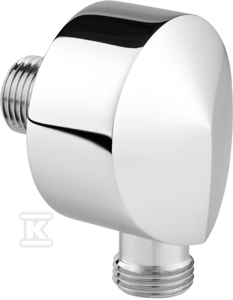 Plik zosta³ pobrany z http://www.onnshop.pl Przyłącze kątowe G1/2 do węża natryskowego, chrom - obrazek 1