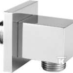 Przyłącze kątowe G1/2 do węża natryskowego, chrom