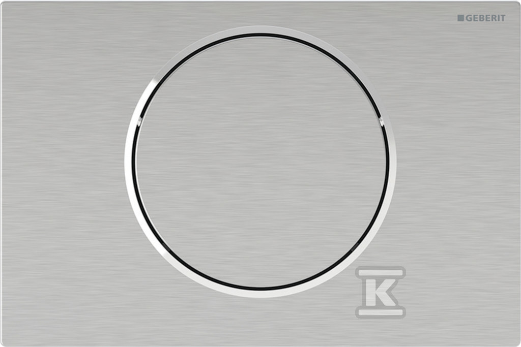 Elektryczny zestaw uruchamiający WC Sigma10 12cm stal nierdz.