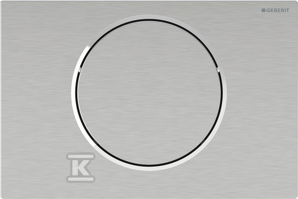 Elektroniczny zestaw uruchamiający WC RF Sigma10 12cm stal nierdz.