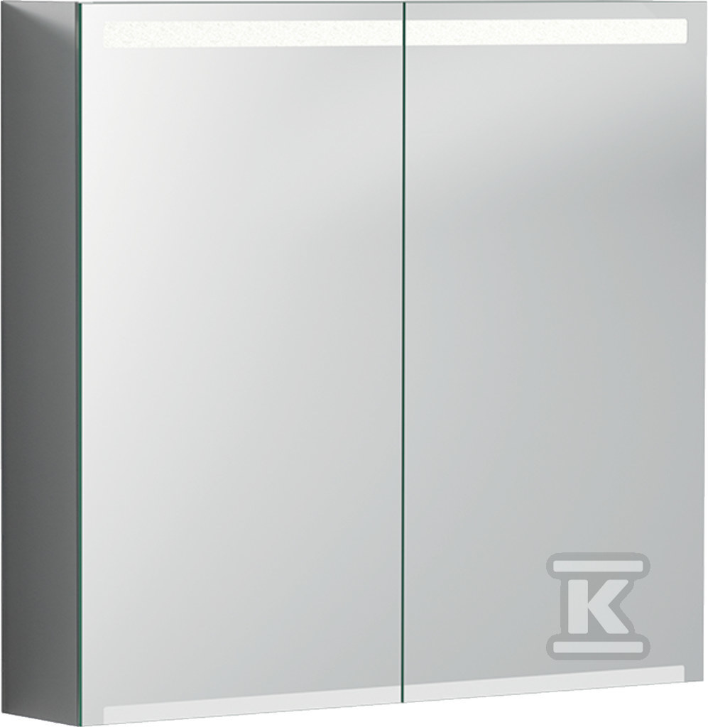 Plik zosta³ pobrany z http://www.onnshop.pl Szafka z lustrem Option B75, z oświetleniem, dwoje drzwi - obrazek 1