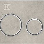 Przycisk spłukujący Sigma21, przedni, imitacja betonu