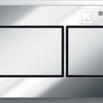 PNEUM.PRZYCISK WC PODTYNK.SIGMA 8CM CHR