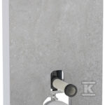 Moduł sanitarny Monolith do WC stojącego, H101, imitacja betonu