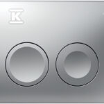 PRZYCISK DELTA25 PRZEDNI CHROM-MAT 21