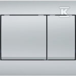 PRZYCISK DELTA30 PRZEDNI CHROM-MAT