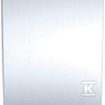Lustro Selnova Square B60 cm, 75 cm, T1cm