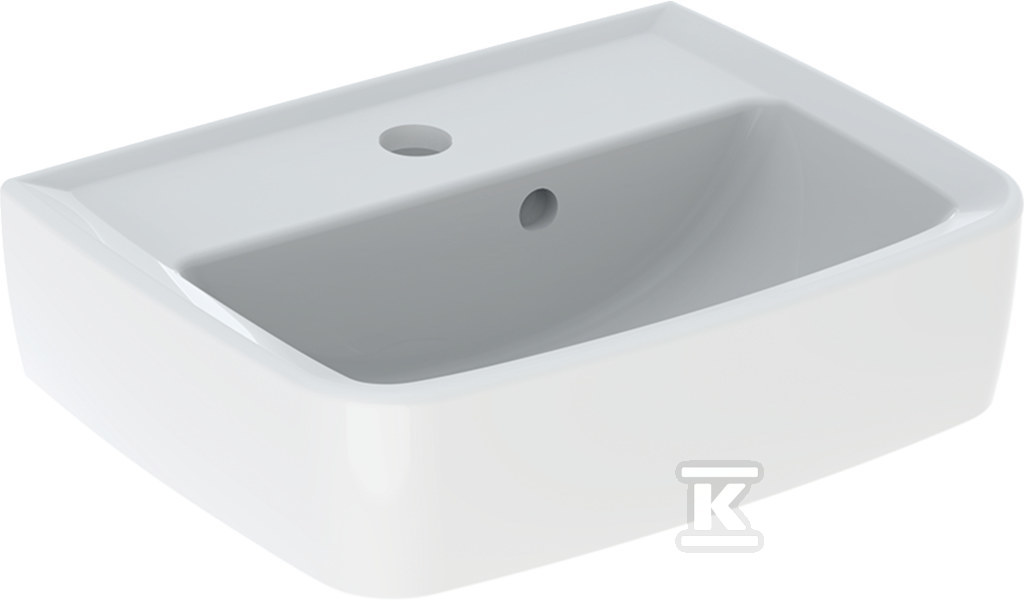 Plik zosta³ pobrany z http://www.onnshop.pl Umywalka Rekord meblowa prostokątna 40 cm z otworem - obrazek 1
