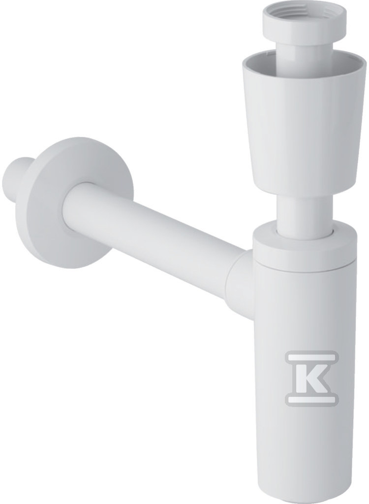 Plik zosta³ pobrany z http://www.onnshop.pl Syfon umywalkowy R 1 1/4"x32 mm, biały - obrazek 1