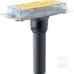 Wpust odpływu liniowego do pryszniców, d50