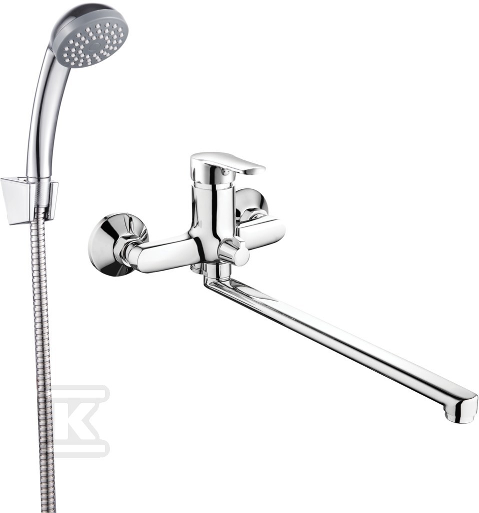 Bateria wannowa VERSO chrom