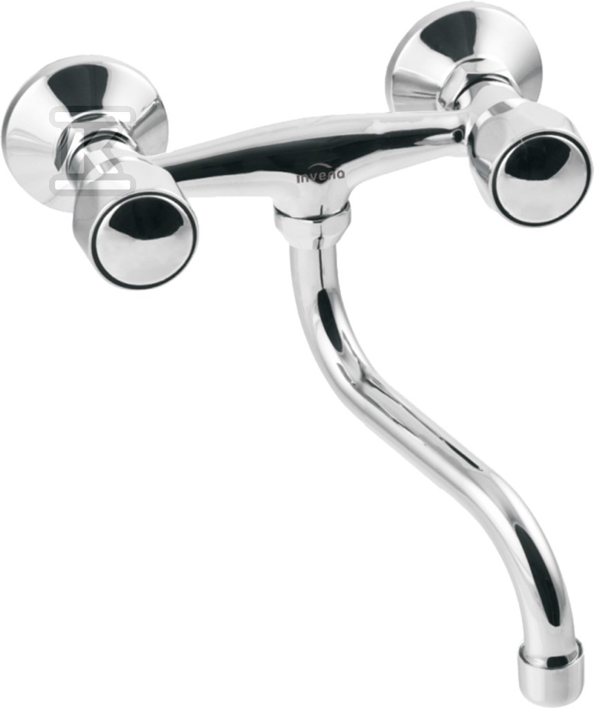 Bateria umywalkowo-zlewkozmywakowa Modena chrom
