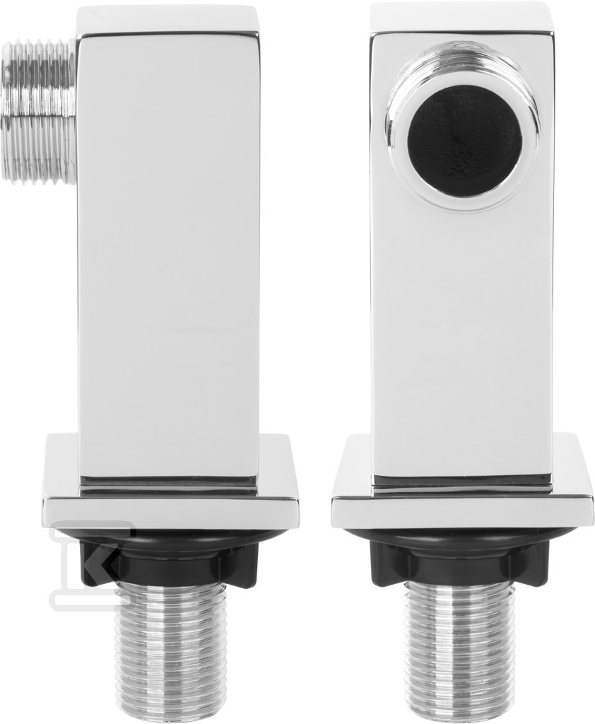 Kolanko kwadratowe do baterii wannowej