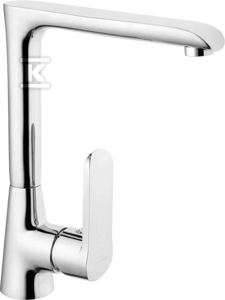 Bateria zlewozmywakowa Siros chrom