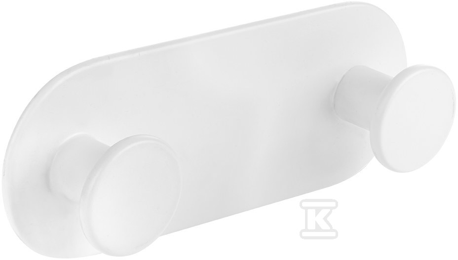 Wieszak MIRI podwójny, biały