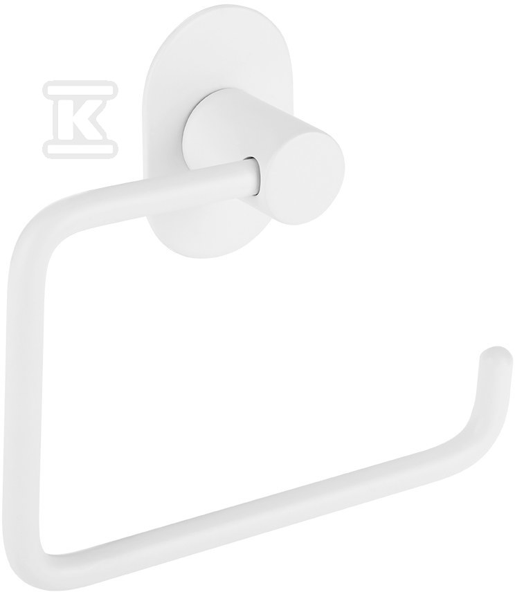 Uchwyt na papier toaletowy MIRI biały