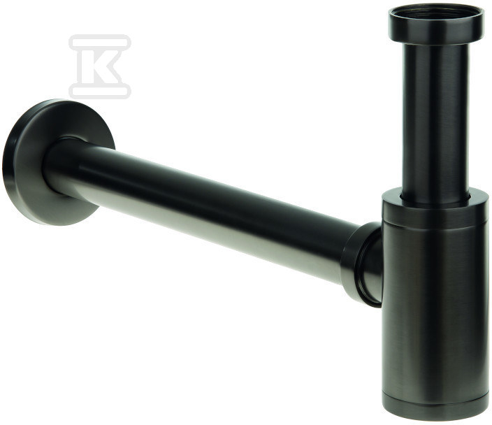 SYFON DO UMYWALKI OKRĄGŁY GRAFIT