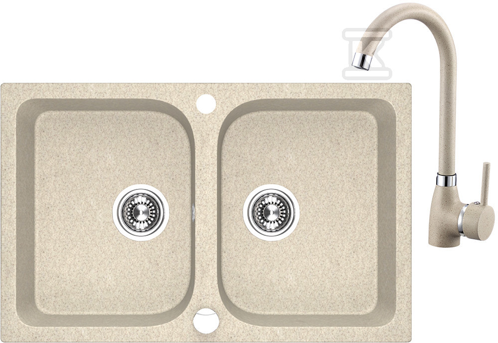 CELIA ZLE.GRANI.2 KOM.48X76CM Z SY.I BA.