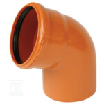 KOLANO PVC 160/67 KAN ZEW