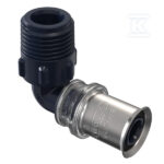 KOLANO GZ K5 C/Z WODA PN10 25/ 1" X90