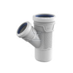 TRÓJ.PP-HT AS+ 75X50/45 SANIT.SZARY