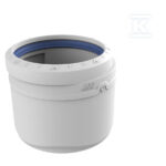 Redukcja krótka AS Plus dn 110x90 kolor szary, kanalizacja niskoszumowa