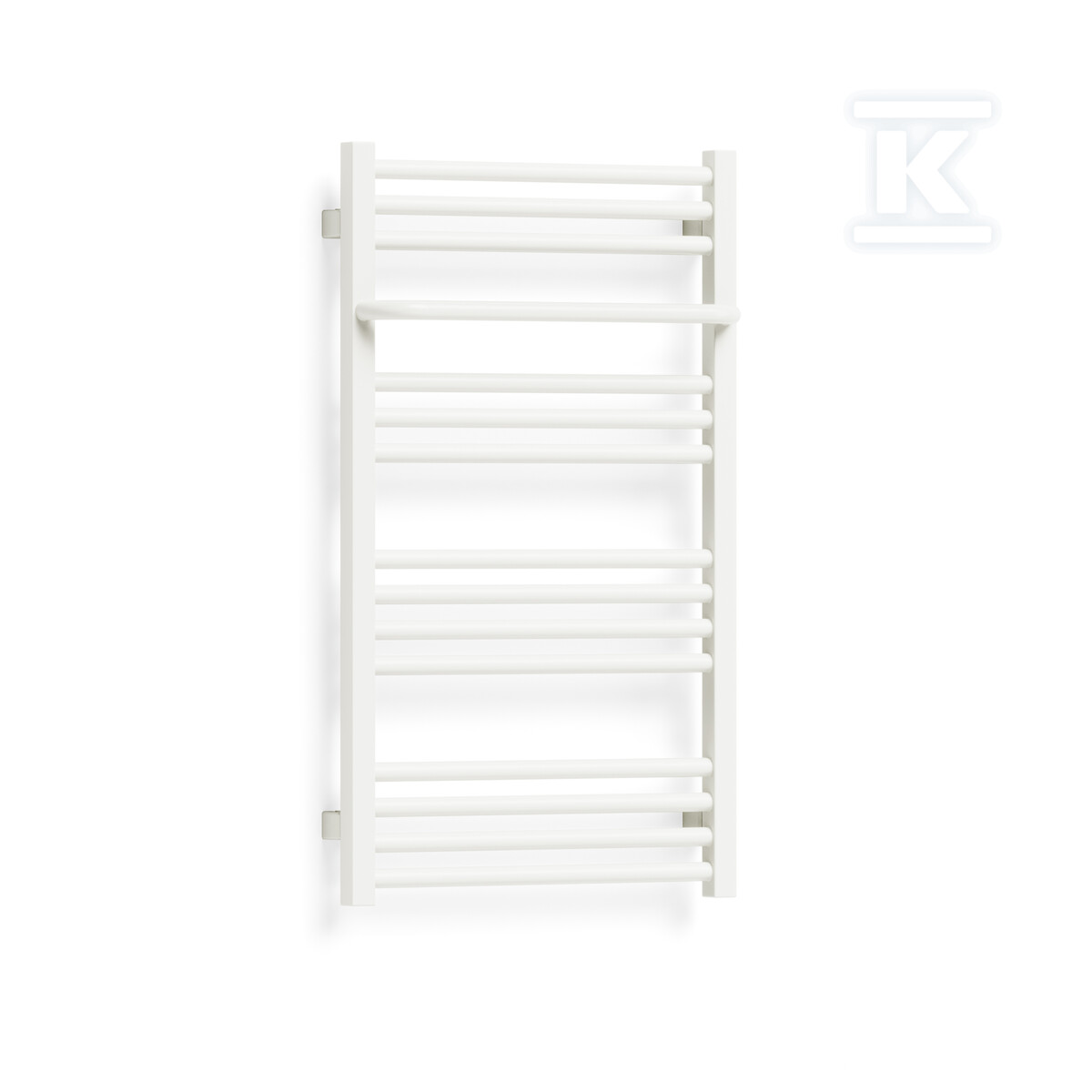 Plik pobrany ze strony Hurtowni Onninen https://onninen.pl Grzejnik łazienkowy ONNLINE PBR 500x860, moc grzewcza: 370W (75/65/20), rozstaw: 470mm, typ podłączenia: SX (wyłącznie dolne na kolektorach), kolor biały RAL9016, wymiary: H=860, L=500, D=120 - obrazek 1