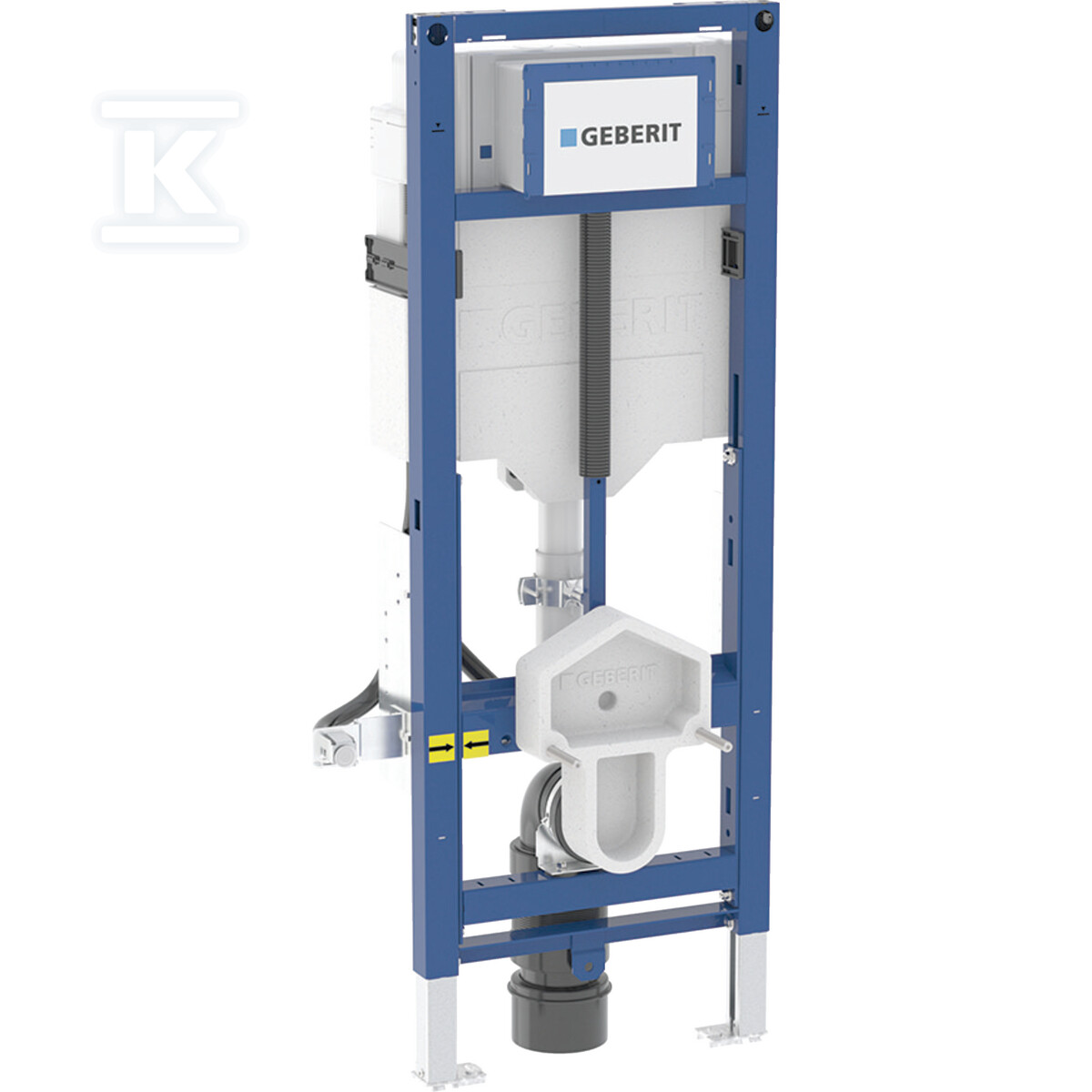 Stelaż podtynkowy Geberit Duofix do WC, Sigma 12cm, regulowany, H112