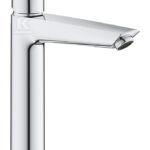 Bateria umywalkowa Grohe Eurosmart jednouchwytowa, rozmiar XL, chrom, ogranicznik przepływu 5,7 l/min., głowica Ceramiczna 28 mm, bez zestawu odpływowego