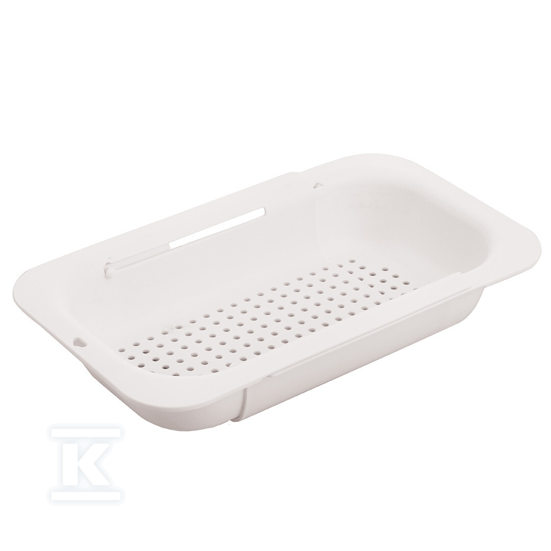 OCIEKACZ NA ZLEWOZMYWAK ROZSUWANY BIAŁY