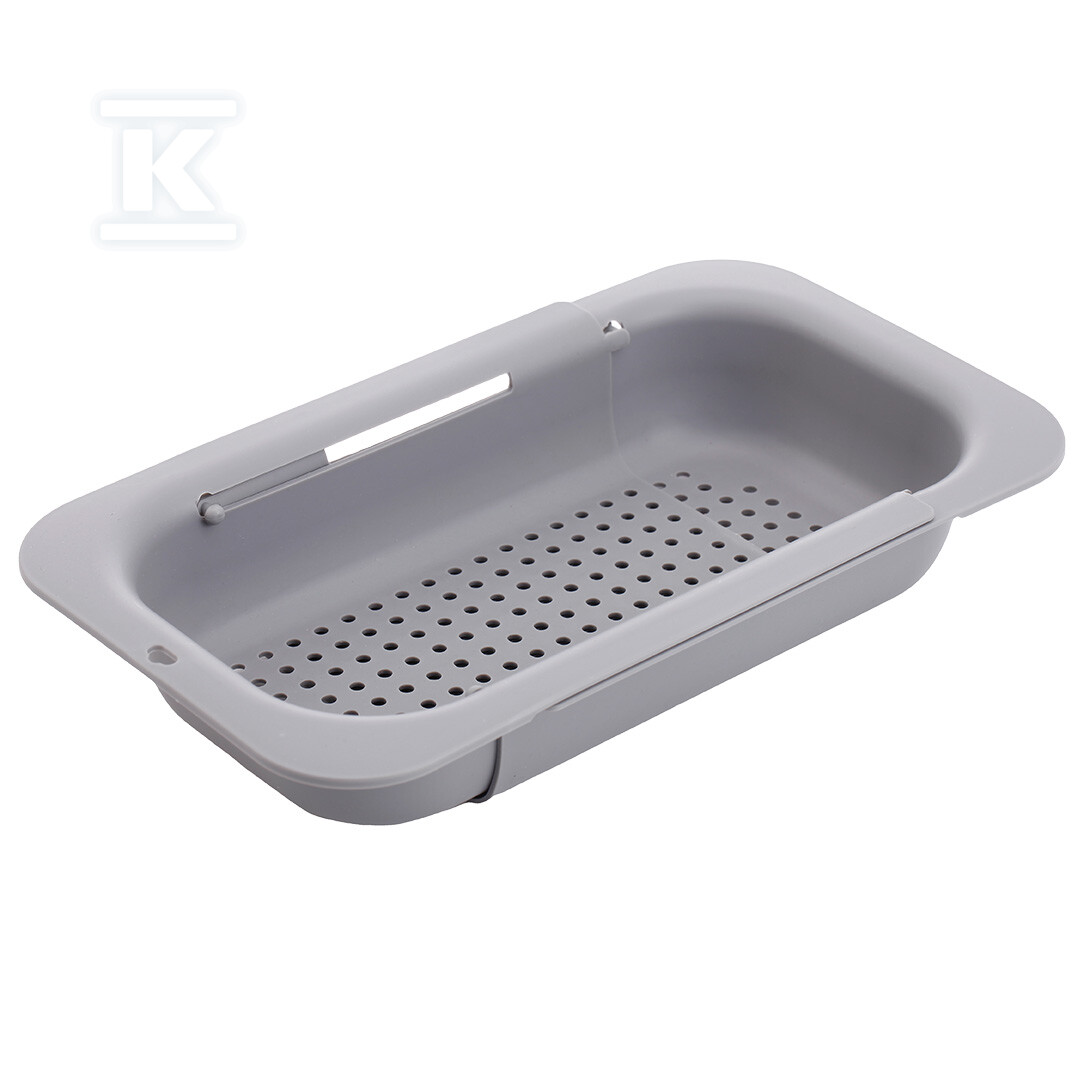 OCIEKACZ NA ZLEWOZMYWAK ROZSUWANY SZARY