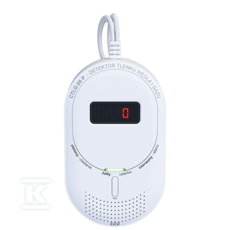 CZUJNIK CZADU I GAZU CTLG-08-P
