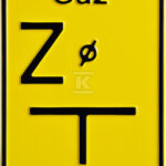 TABLICZKA "Z" GAZ (ZASUWA)