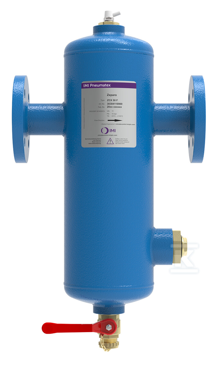 ZEPARO CYCLONE MAX ZCX PN10 DN50