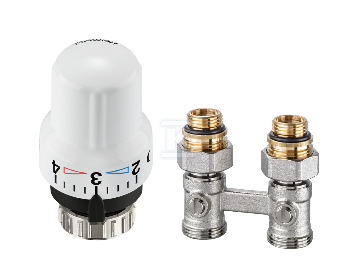 GŁOWICA TERMOST.DU,HEIMEIER-BIAŁA+EL