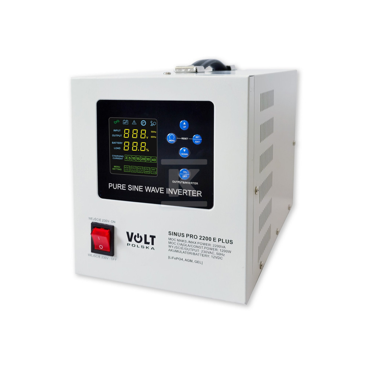 ZASILACZ AWARYJNY SINUS PRO 2200 E PLUS