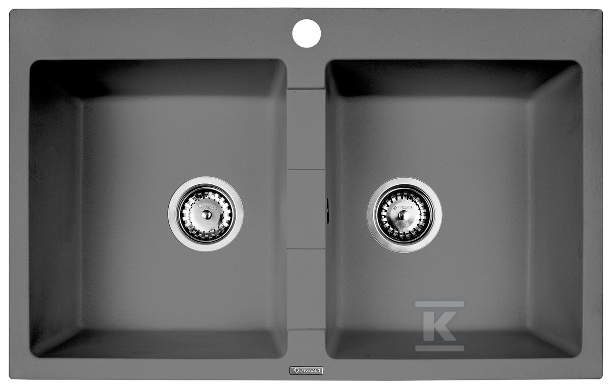 ZLEWOZMYWAK SPARTA 2B 78X50 SZARY