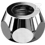 Złącze zaciskowe kompletne 3/8"x10 mm, chrom