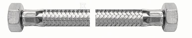 Wężyk z gwintem W-W w oplocie ze stali nierdzewnej Viper Plus 1/2" - L 50 Wężyk z gwintem W-W w oplocie ze stali nierdzewnej Viper Plus 1/2" - L 50