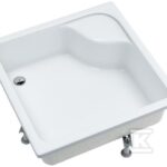 BRODZ.AKRYL.DORIS KWADRAT 80X80 GŁ.28CM