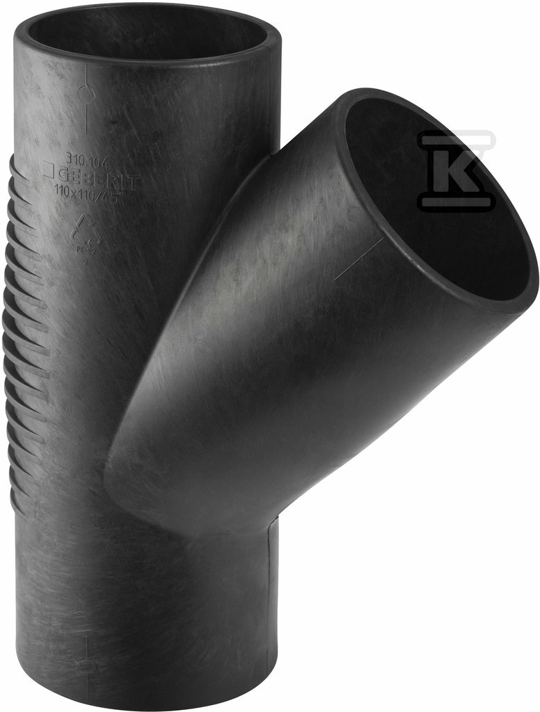 Plik zosta³ pobrany z http://www.onnshop.pl Trójnik Geberit Silent-db20 45st. d75/56 - obrazek 1