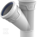 TRÓJ.PP-HT AS+ 110X50/45 SANIT.SZARY