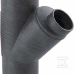 Trójnik Geberit Silent-db20 45st. d160/135