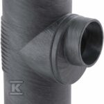 Trójnik Geberit Silent-db20 88.5st. d160/135