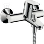 Bateria wannowa Hansgrohe Focus E2 jednouchwytowa DN15, montaż natynkowy chrom 31940000