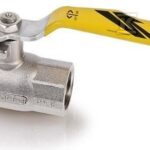 ZAWÓR KUL.GAZU NIKLOWANY 4TECH -DN25-DS