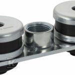 PŁYTKA MONTAŻ.GW1/2" 2-OTWOR.SILENT-DB