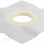 Kołnierz przyłączeniowy Geberit Pluvia PVC-Samafil